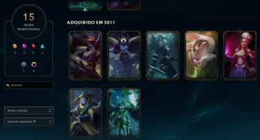 Conta de LoL Com Skin Pax Jax e Kayle Juiza (Super Raras)