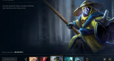 Conta de LoL Com Skin Pax Jax e Kayle Juiza (Super Raras)