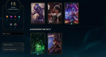 Conta de LoL Com Skin Pax Jax e Kayle Juiza (Super Raras)