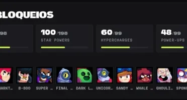 Conta de Brawl Stars de 2020