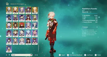 Arlecchino C5 + Bis + Kazuha AR 53 No Garantido