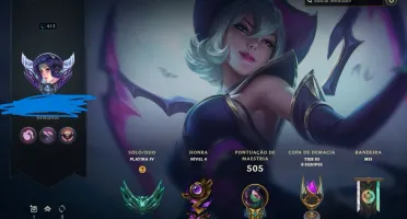 Conta Lol - Platina - 158 Skins (só skin daora)