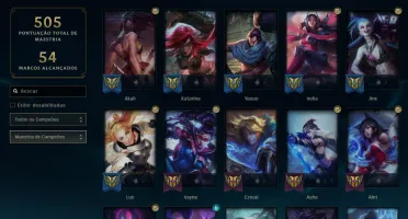 Conta Lol - Platina - 158 Skins (só skin daora)