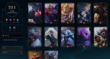 Conta lol todos os champs atualmente Diamante 2