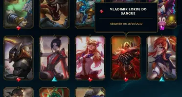 Conta lol unranked lvl 259