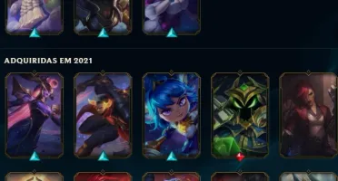 Conta lol unranked lvl 259
