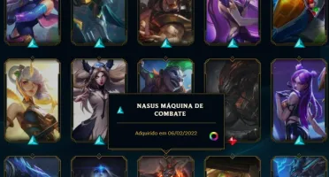 Conta lol unranked lvl 259