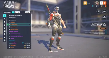 Conta Overwatch Ex Top 500 SA