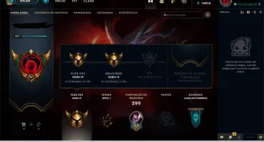 Todos os campeões e 45 skins