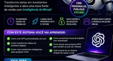 Crie seu próprio GPT em minutos sem programar!