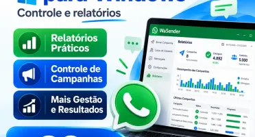 WaSender 6.1.45 Vitalício e Suporte