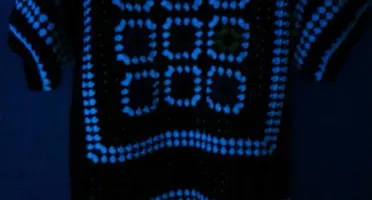 Camisa Masculina em Crochê Glow
