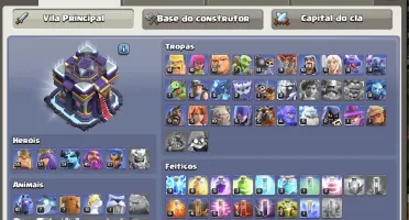 4 vilas do Clash of clans cv 15