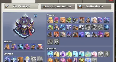 4 vilas do Clash of clans cv 15