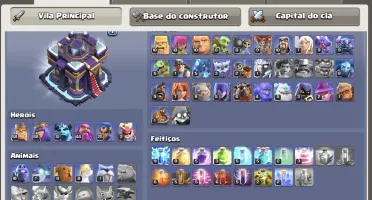 4 vilas do Clash of clans cv 15
