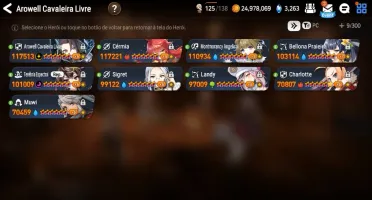 Conta Epic seven - mid game - lotada de limitados