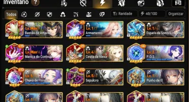 Conta Epic seven - mid game - lotada de limitados