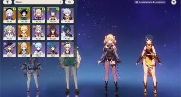 Genshin Impact Conta AR 43 - Venti, Jean, Qiqi