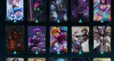 CONTA COM SKIN KAISA ALL OUT EDIÇÃO PRESTIGIO e 2 ULTIMATE