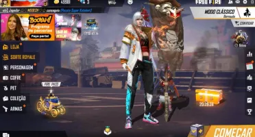 CONTA FREEFIRE SUPER BARATA GEMADA NEGOCIAVEL