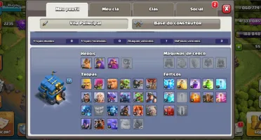 Clash of Clans cv12 pra vender logo