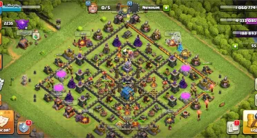 Clash of Clans cv12 pra vender logo