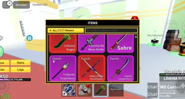 Conta de blox fruits com yoru