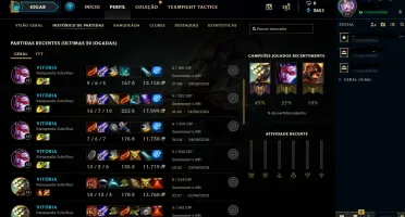 Conta Level 33 Gold 2 MMR Plat 2 (posso upar pro platina)