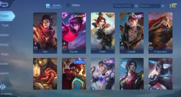 Conta Mobile Legends Ex Mítico Muitas Skins