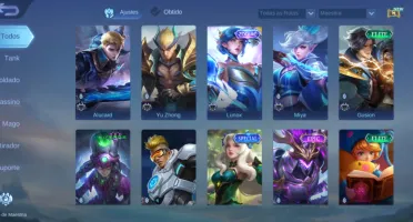 Conta Mobile Legends Ex Mítico Muitas Skins