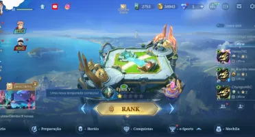 Conta Mobile Legends Ex Mítico Muitas Skins