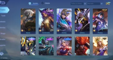 Conta Mobile Legends Ex Mítico Muitas Skins