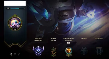 CONTA DIAMANTE 4 MMR D2 72% WR GANHANDO 26 E PERDENDO 12 PDL