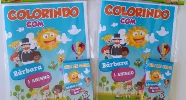 Livrinho de Colorir Personalizado