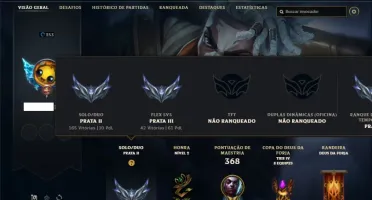 Conta prata 2 com 77 Champs e 45 Skins + 60 Espolios