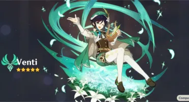 Conta Genshin AR55 Ayaka, Venti, Jean, Keqing e mais