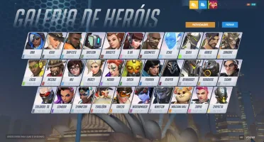 Conta Overwatch quase limpinha