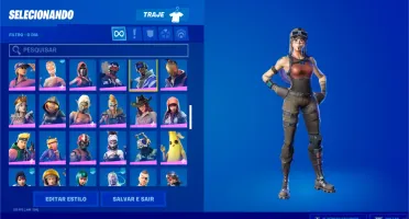 CONTA FORTNITE COM AS SKINS MAIS RARAS!