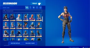 CONTA FORTNITE COM AS SKINS MAIS RARAS!