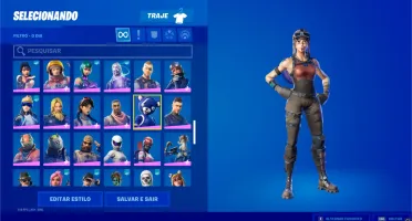CONTA FORTNITE COM AS SKINS MAIS RARAS!