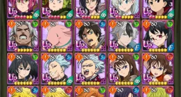 Conta Seven deadly Sins Grand Cross Global End Game