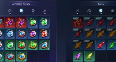 Feiticeira NA23 lvl 70 80k 2 epico 2 couros 1 escama Heroic