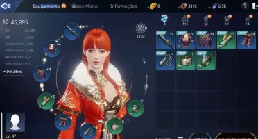 Feiticeira NA23 lvl 70 80k 2 epico 2 couros 1 escama Heroic