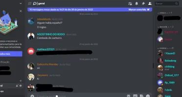Servidor discord 1800 membros