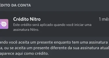 Conta Com Apoiador Inicial (DISCORD)