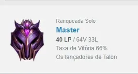 Conta Mestre 66% win rate