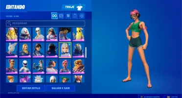 CONTA FORTNITE SALVE O MUNDO QUE FARMA VBUCKS POR DIA