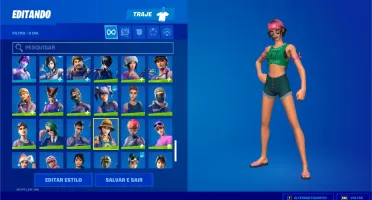 CONTA FORTNITE SALVE O MUNDO QUE FARMA VBUCKS POR DIA