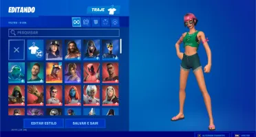 CONTA FORTNITE SALVE O MUNDO QUE FARMA VBUCKS POR DIA
