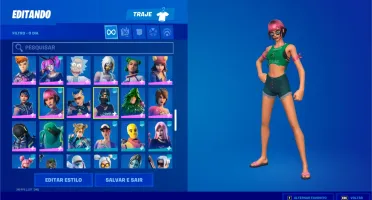 CONTA FORTNITE SALVE O MUNDO QUE FARMA VBUCKS POR DIA